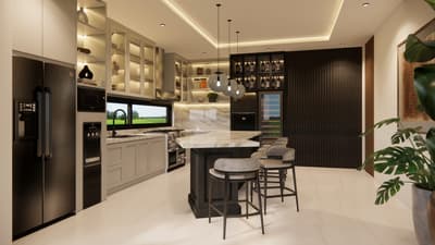 Ground Floor Kitchen & Wet Kitchen