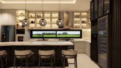 Ground Floor Kitchen & Wet Kitchen