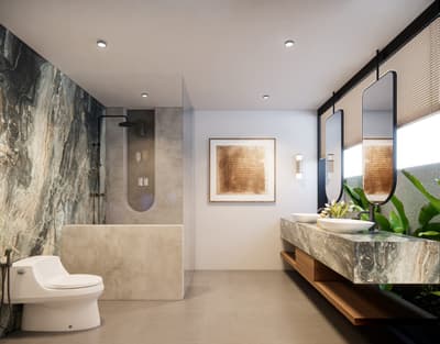 Basement Bedrooms & Bathroom