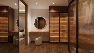 First Floor Bathroom, WIC, Office & Pantry