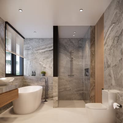 Second Floor Master Bedroom & Bathroom