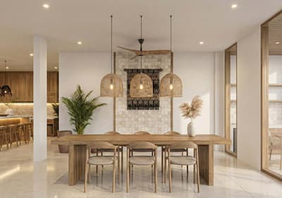 Living, Dining & Inner Garden