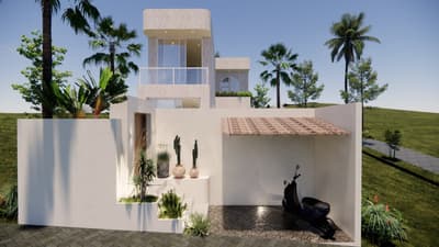Eksterior, Pool & Balcony
