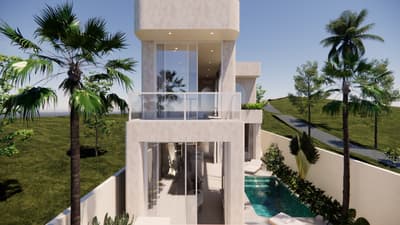 Eksterior, Pool & Balcony