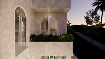 Eksterior, Pool & Balcony