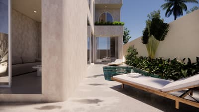 Eksterior, Pool & Balcony