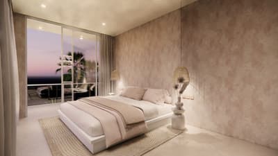 Bedroom, Wardrobe & Bathroom Access