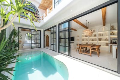 Exterior, Private Pool & Entrance