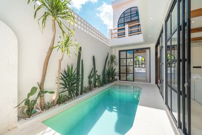 Exterior, Private Pool & Entrance