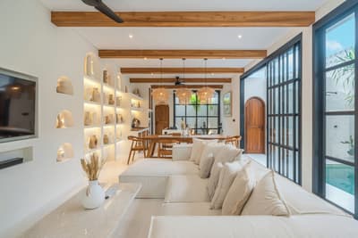 Living, Dining & Kitchen