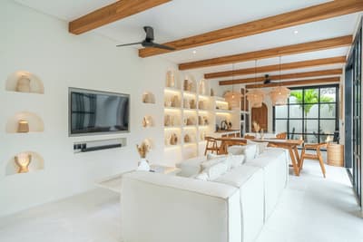 Living, Dining & Kitchen