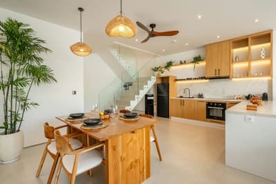 Living, Dining & Kitchen