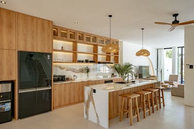 Living, Dining & Kitchen