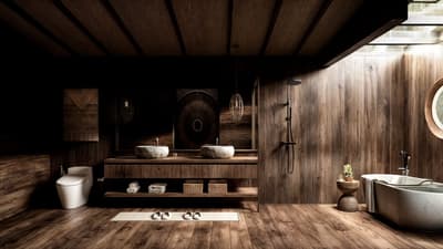 One Bedroom Bathrooms
