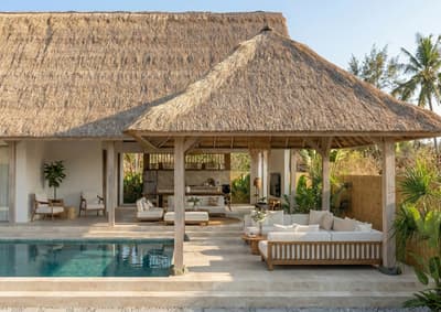 Pool, Deck & Open Living