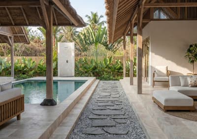 Pool, Deck & Open Living