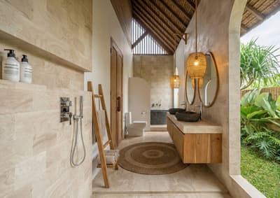 Semi-open Bathroom