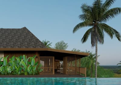 Arsitektur, Struktur Panggung & Infinity Pool