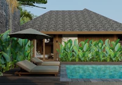 Arsitektur, Struktur Panggung & Infinity Pool