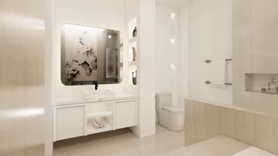 Bathrooms & Powder Room