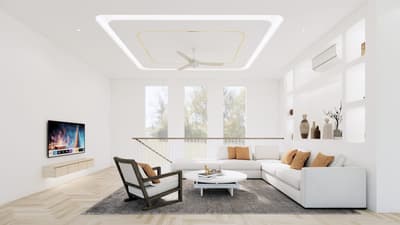 Living, Dining & Kitchen