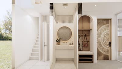 Walk-in Closet, Kids Bedroom & Foyer