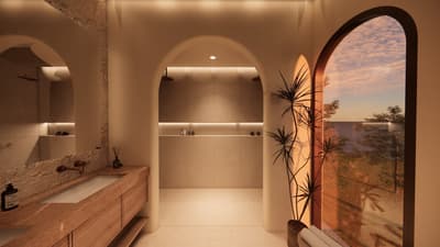 Bathrooms & Powder Room