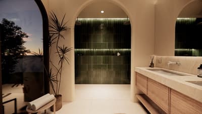 Bathrooms & Powder Room