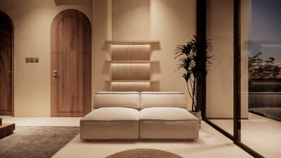 Bedroom TV & Wardrobe Details